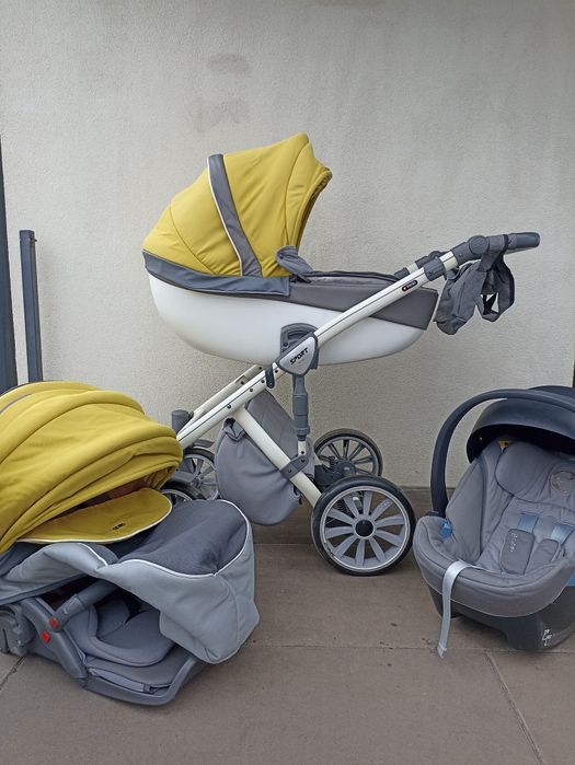 Wózek 3w1,4w1 anex sport z fotelikiem cybex