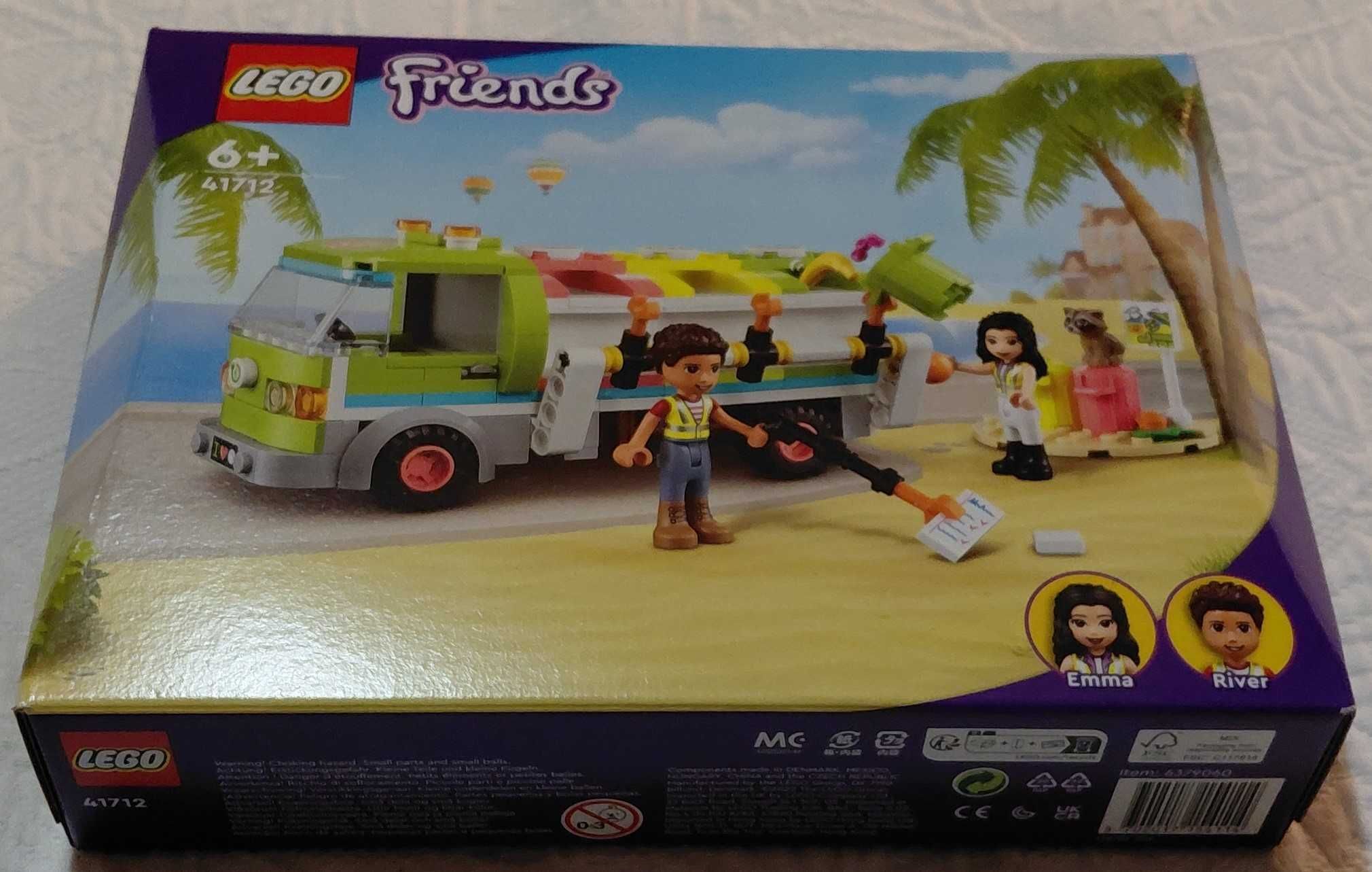lego friends 41712 the recycling truck selado