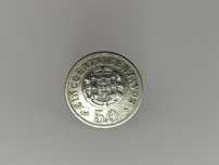Moeda 50 centavos 1928, Republica Portuguesa - Angola