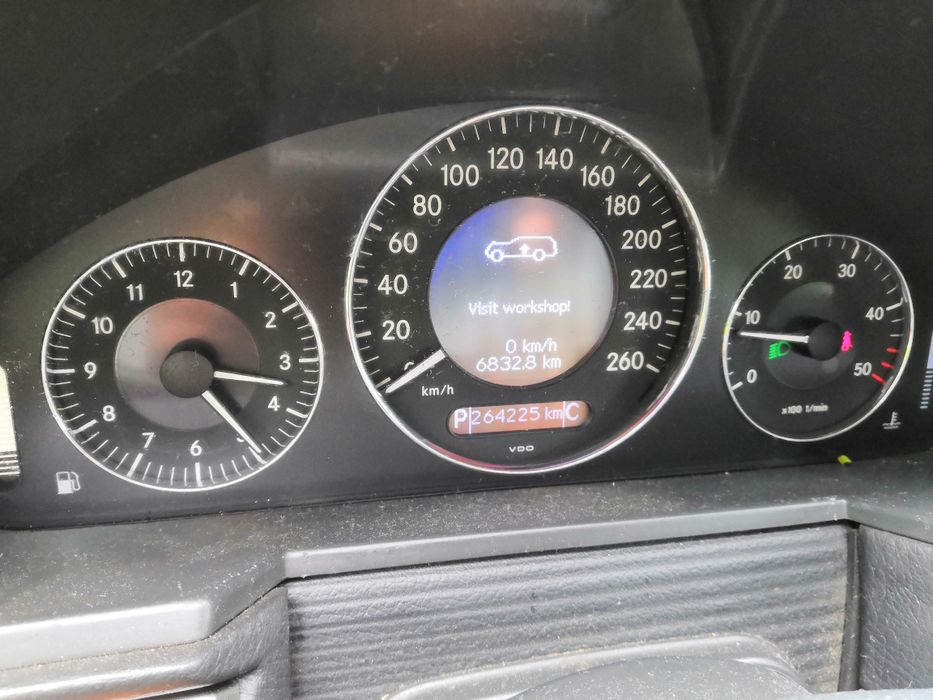 Mercedes w 211 2,2 cdi 2004 Po wymianie airmatic!