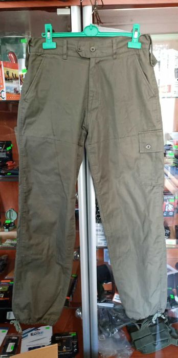Spodnie Myśliwskie Ocieplane pas 82 r.S Olive