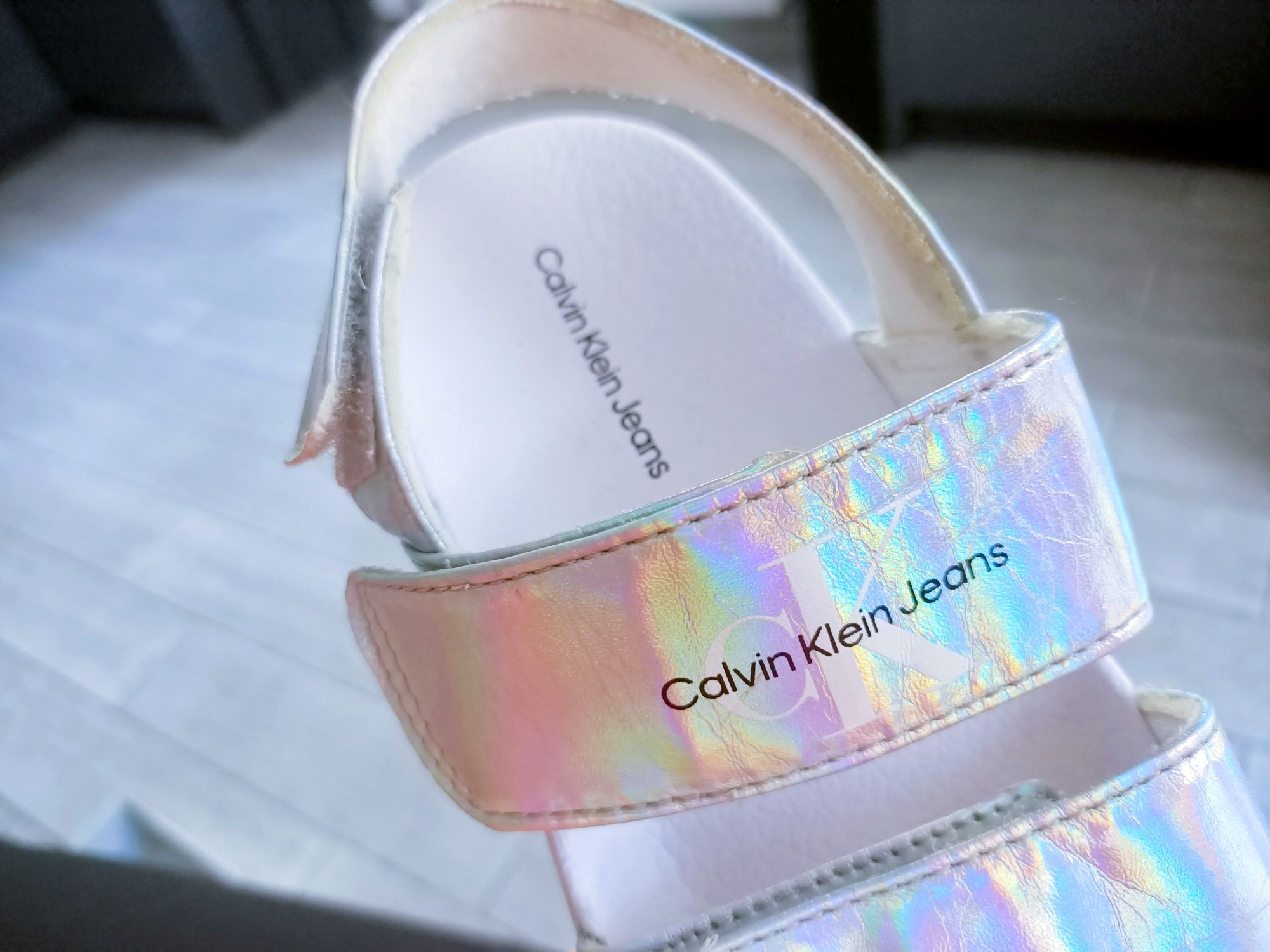 Calvin Klein sandały dla dziewczynki, rozm. 30