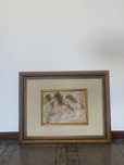 Quadro decorativo cavalos, com relevo