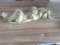 Dopinki nowe do włosów blond 24h613 fale 60cm