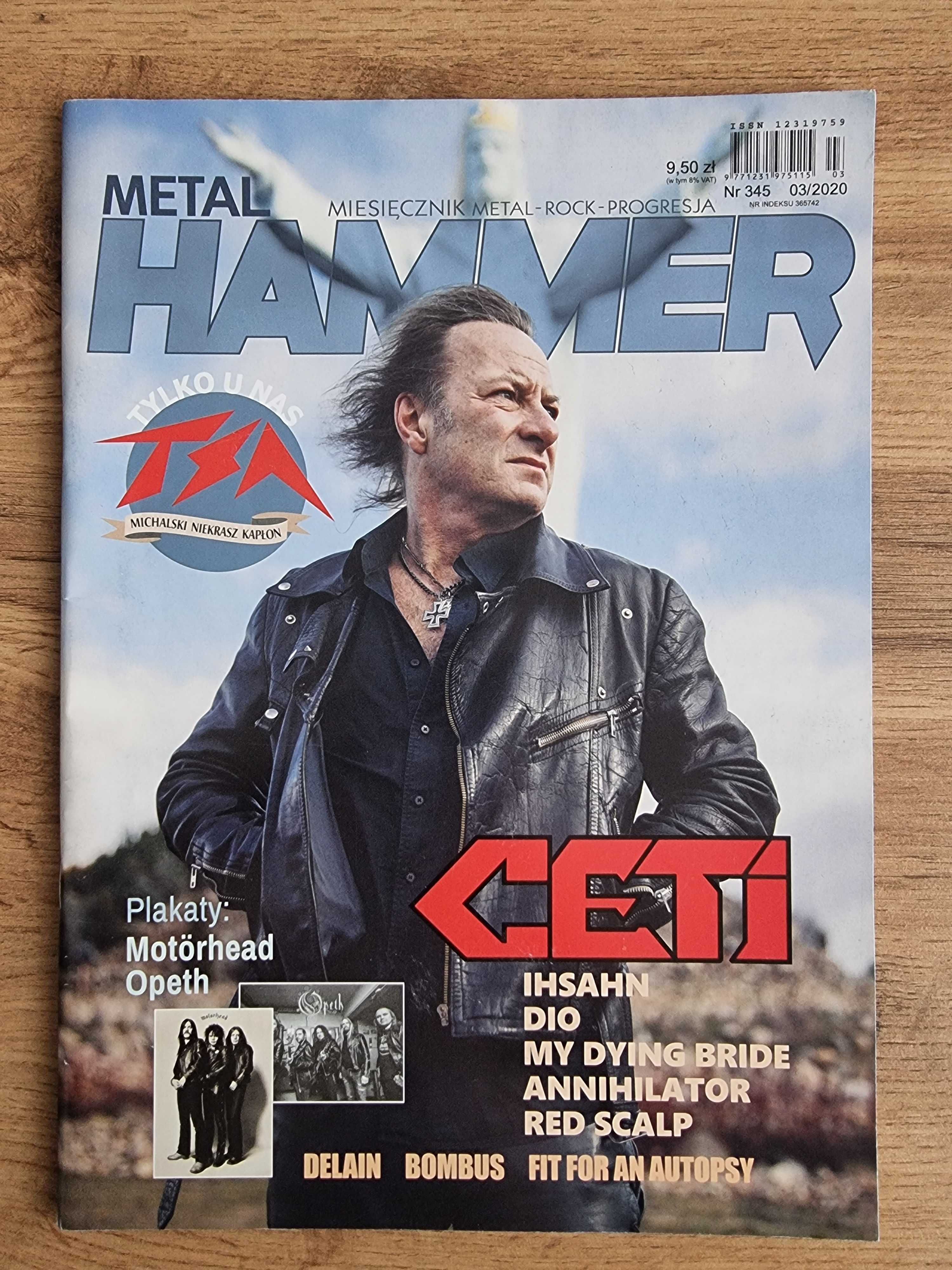 Metal Hammer 3/2020 - Ozzy Osbourne, Plakaty: Motörhead, Opeth