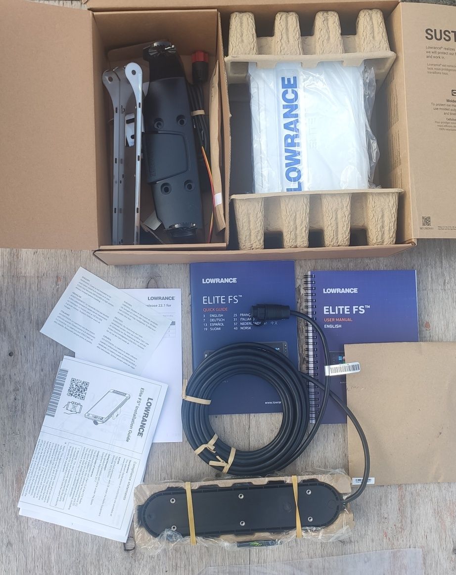 Sonda Lowrance Elite FS7 nova