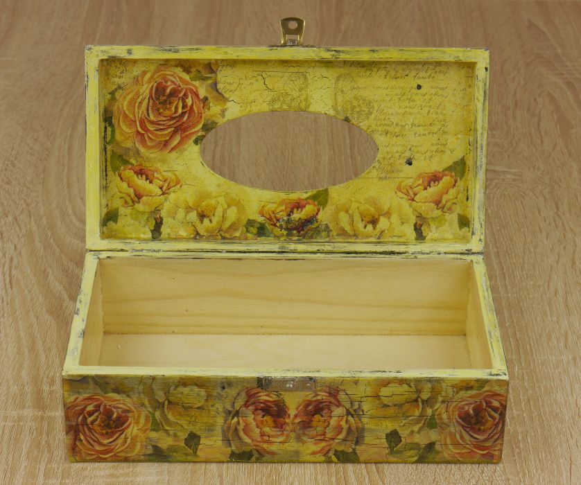 Chustecznik decoupage