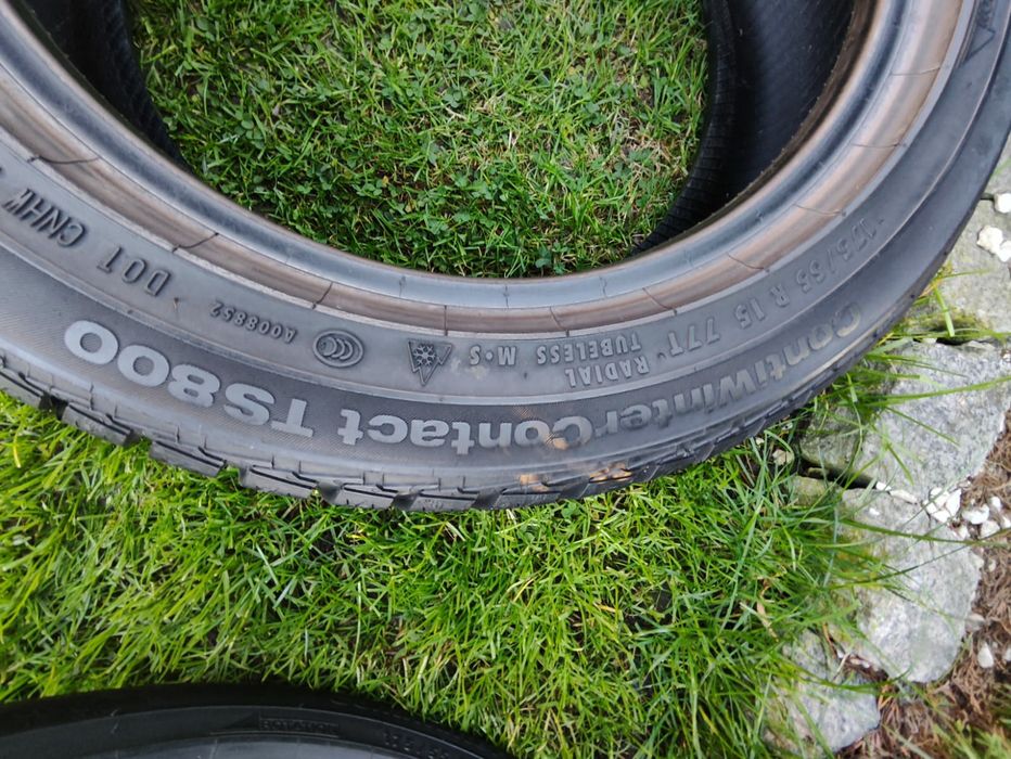 2 opony zimowe Continental 175/55/15 r15 para ContiWinterContact TS800