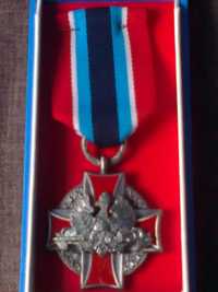 Medal-Srebrny Krzyż za zasługi w Pożarnictwie