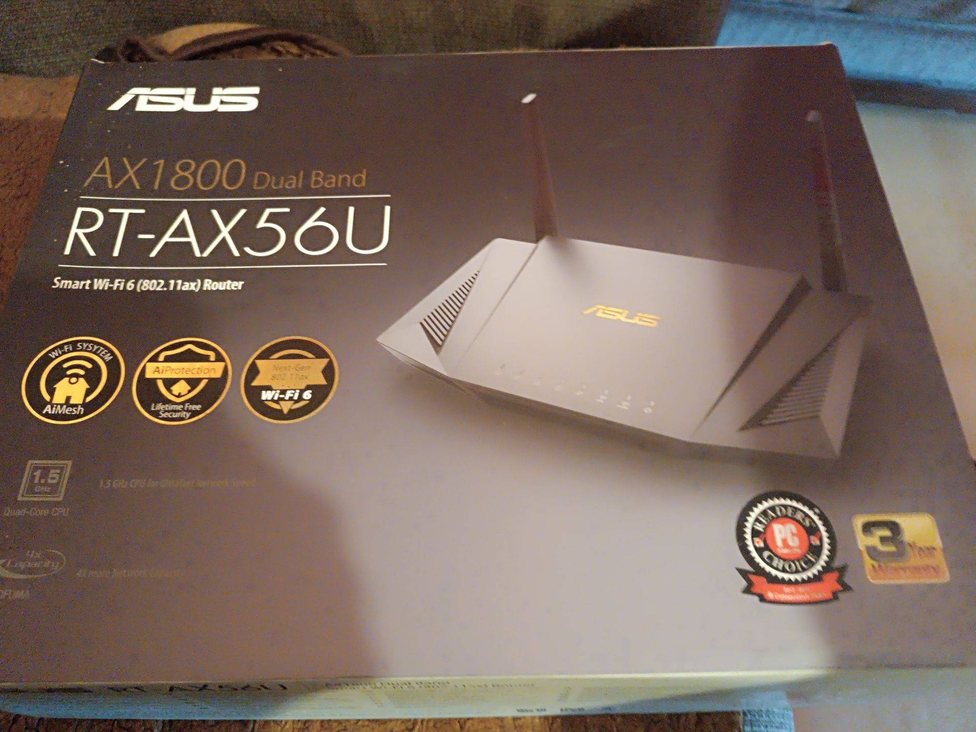 Router wi-fi Asus AX1800 dual band