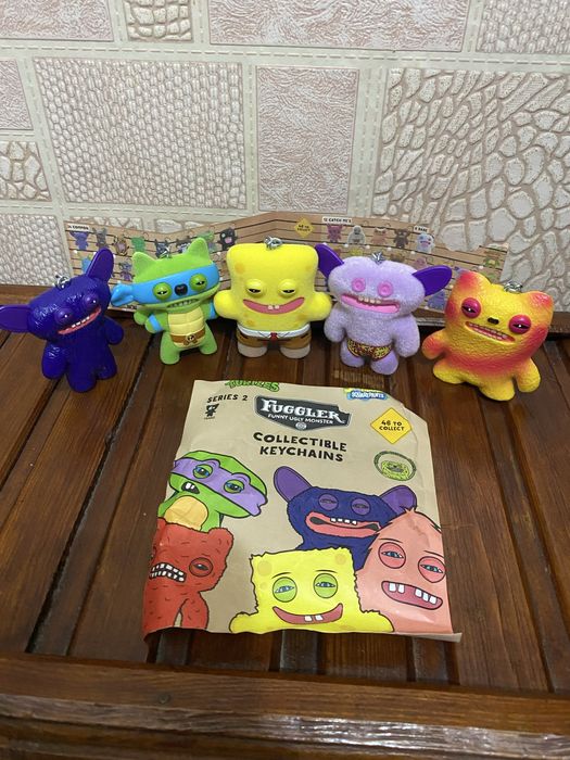 Фігурки Fuggler брелок 2 серія ( есть лохматий патрик в упаковке!)