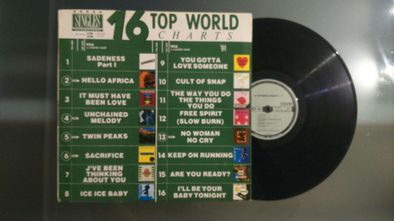 16 Top worldcharts - 1991(vinil)