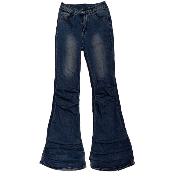 клеш джинсы y2k синие