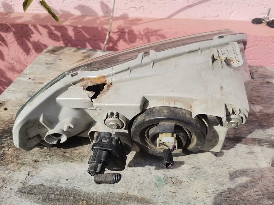 Фара ліва Авео Т200 рестайл (короткий поворотник)