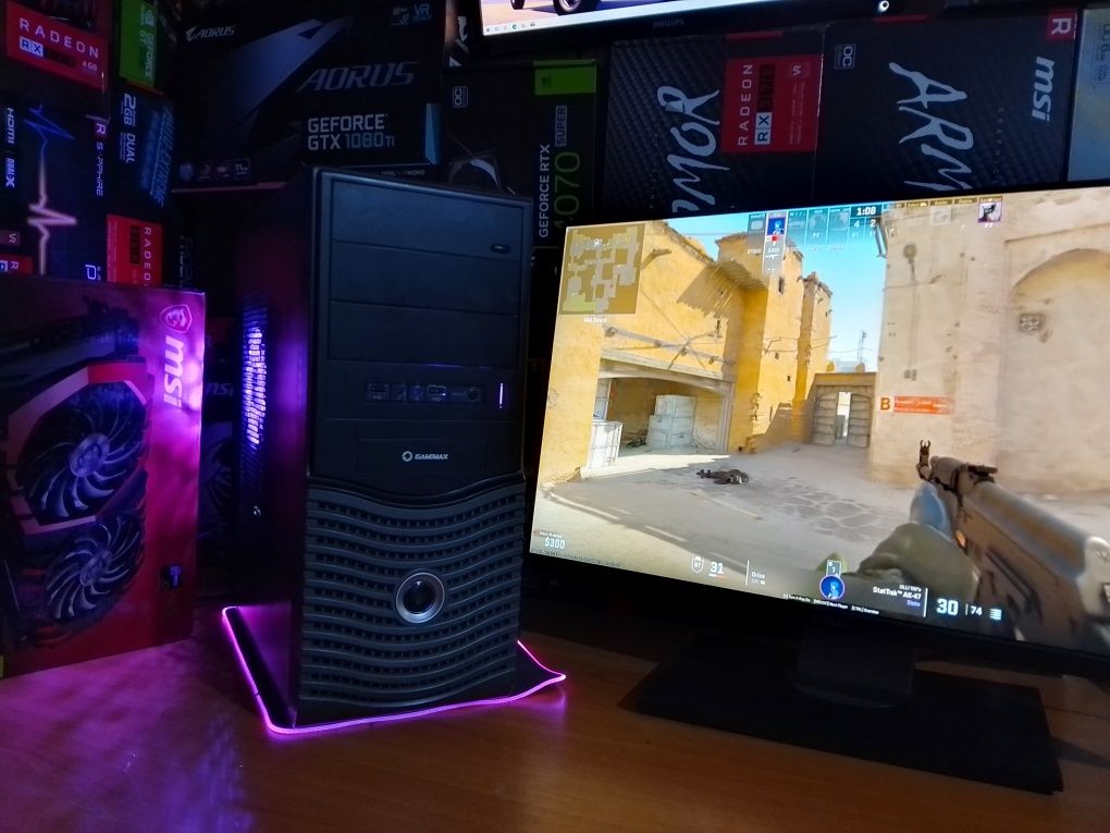 Rx470 8 гб,восемь потоков 3.5.Игровой системный блок,пк,компьютер