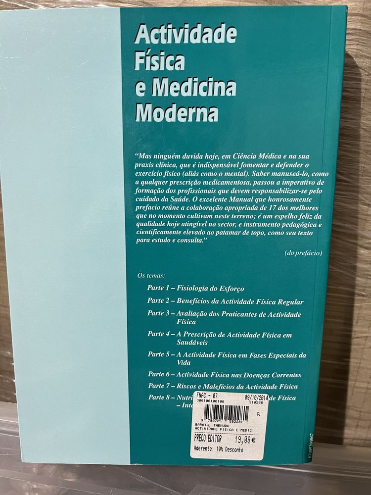 Livro área de reabilitação física