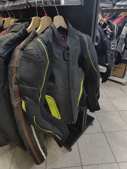 Kurtka motocyklowa skórzana Ozone garb z garbem roz 46