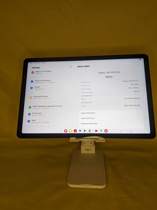 Samsung galaxy tab s9 fe 5g