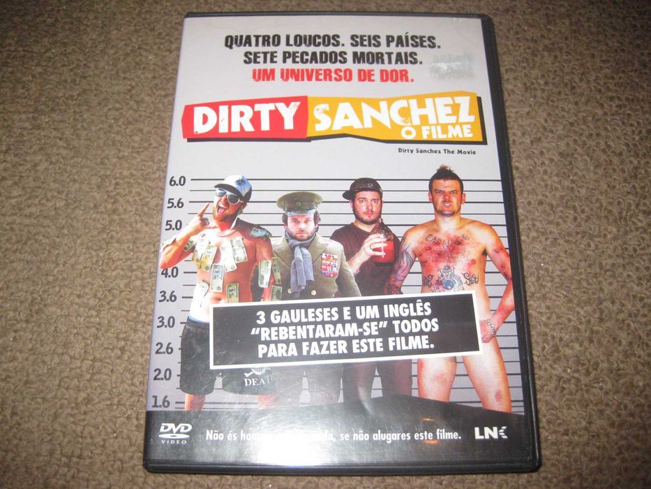 DVD "Dirty Sanchez: O Filme" Raro!