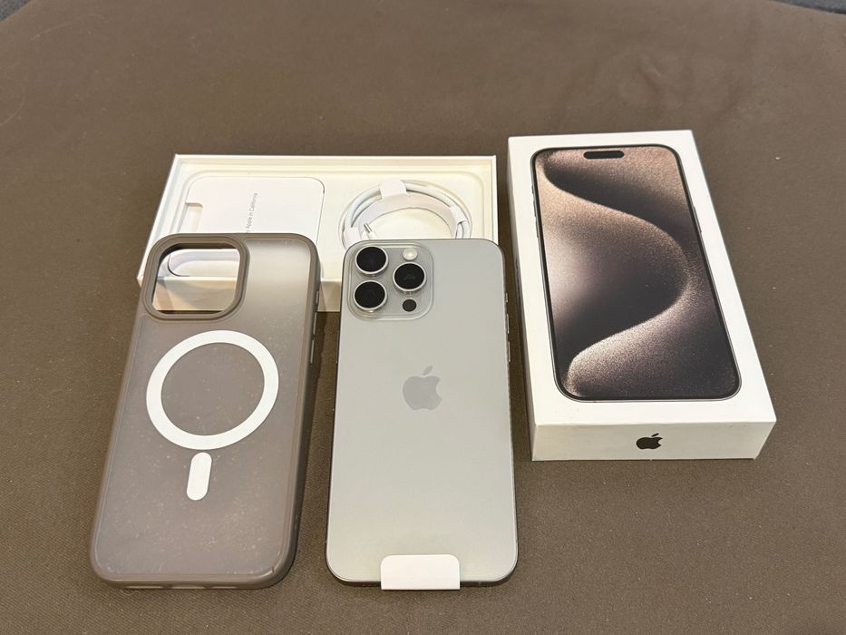 iPhone 15 Pro Max 256 GB kolor Naturalny Tytan NOWY