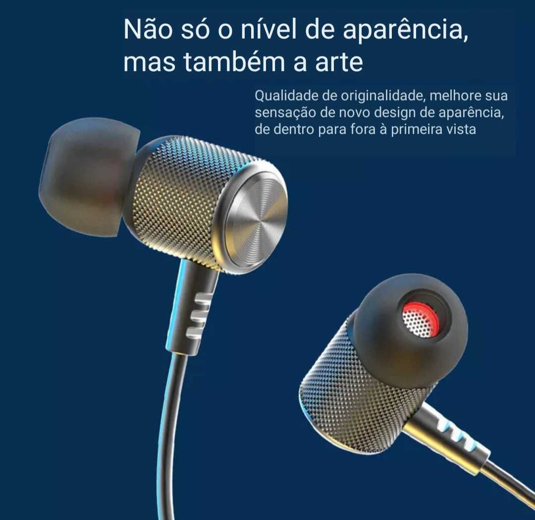 Fones bluetooth 5.2 novos