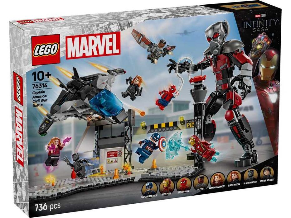 Конструктор LEGO Marvel 76309/76310/76311/76312/76313/76314/76315