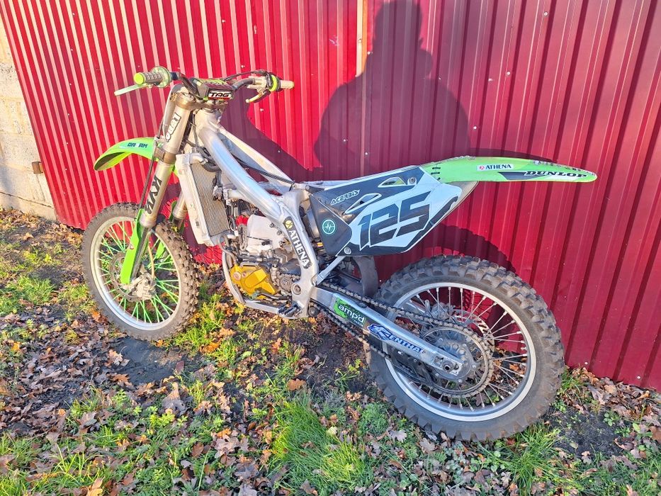 Kawasaki kxf 450 2 głowice 2 cylindry