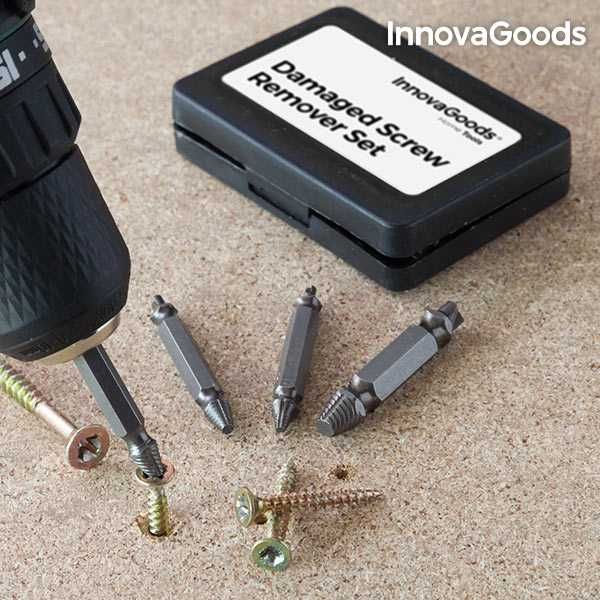 Brocas para extrair Parafusos Danificados (Pack de 4)