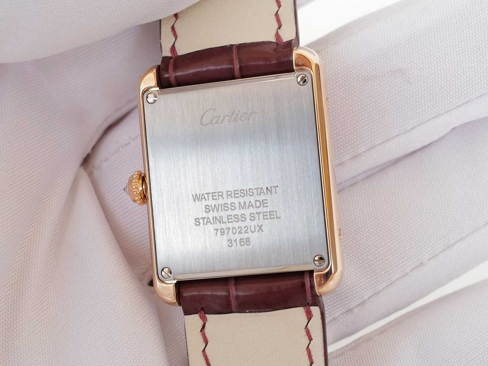 Cartier Tank Solo 18K Rose Gold Quartz