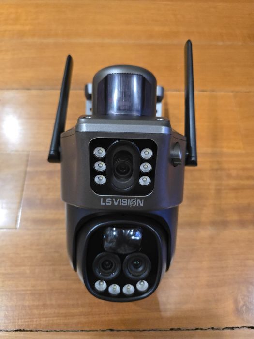 Camera Wi-Fi Solar | 3 Lentes 12Mp 10x Zoom Óptico | CCTV  Segurança