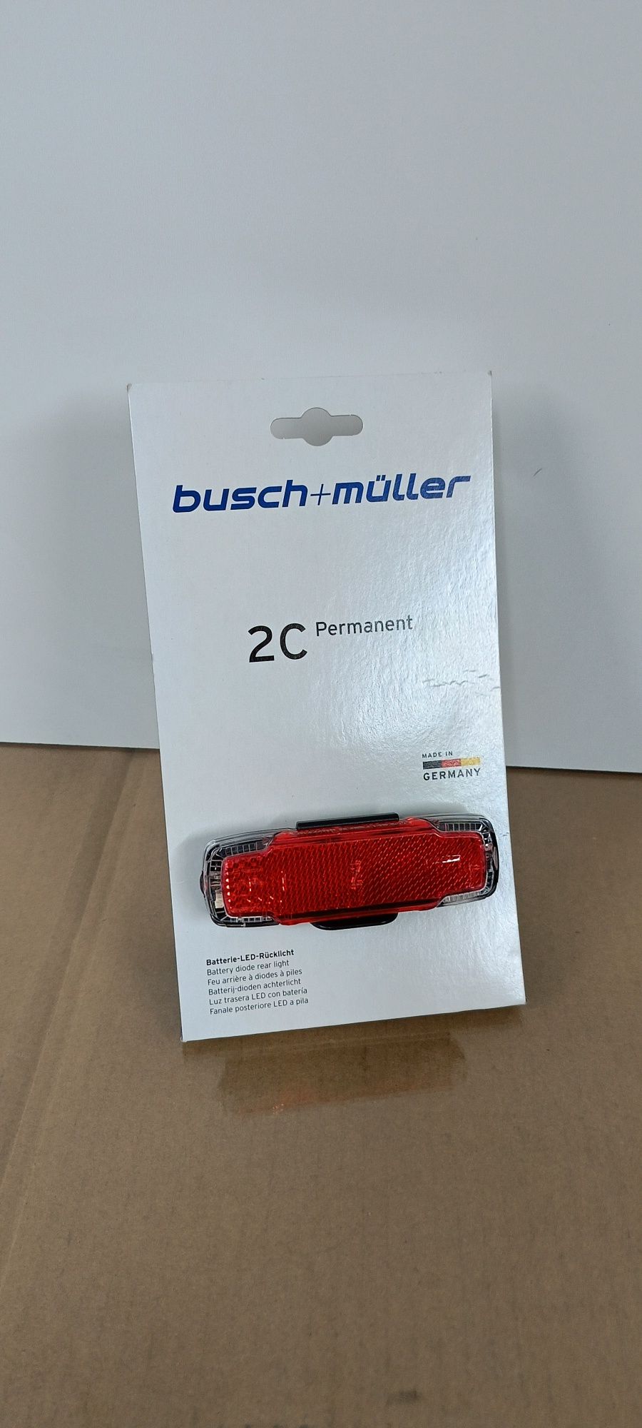 Lampka Busch+Müller 2C Akumulator+USB