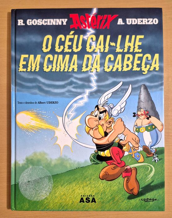 Livro Astérix 33 O céu cai-lhe em cima da cabeça