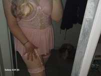 Body w kropeczki z halterami,XL