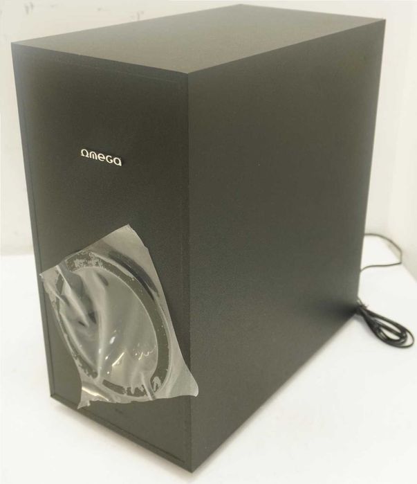 Subwoofer OMEGA 10W Pasywny Przewodowy 285 x 155 x 286 mm Czarny Nowy