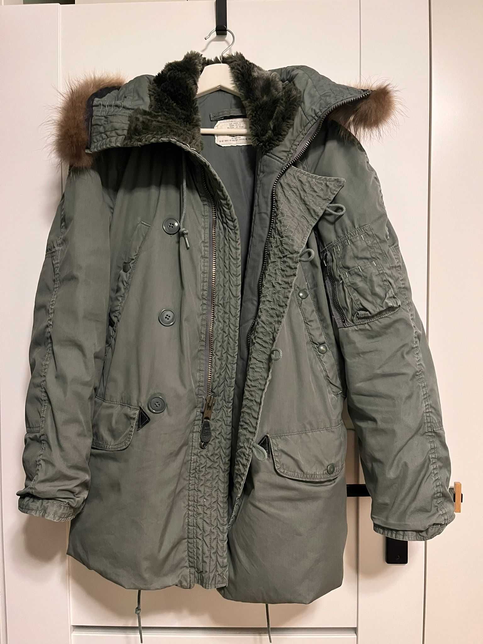 Kurtka parka n3b rozmiar M kontraktowa