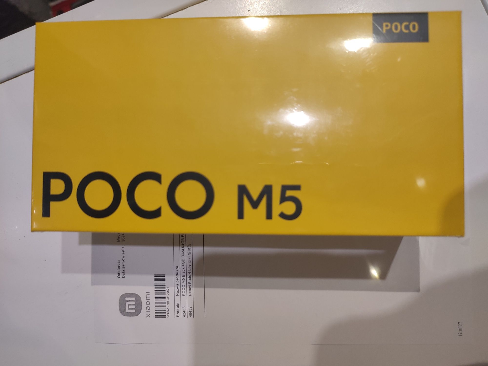 POCO M5 4/64GB Czarny Polska dystrybucja