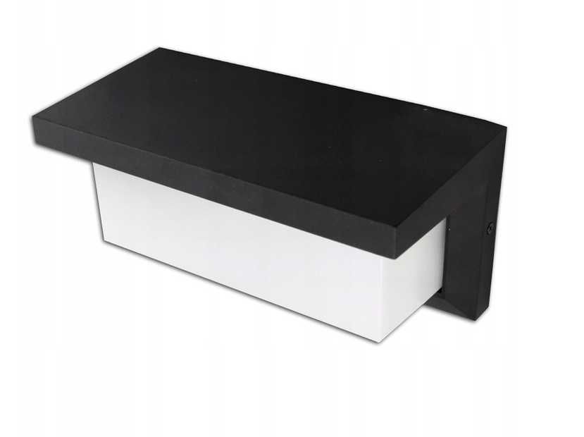 Kinkiet zewnętrzny lampa elewacyjna ścienna LED 12W IP65 czujnik