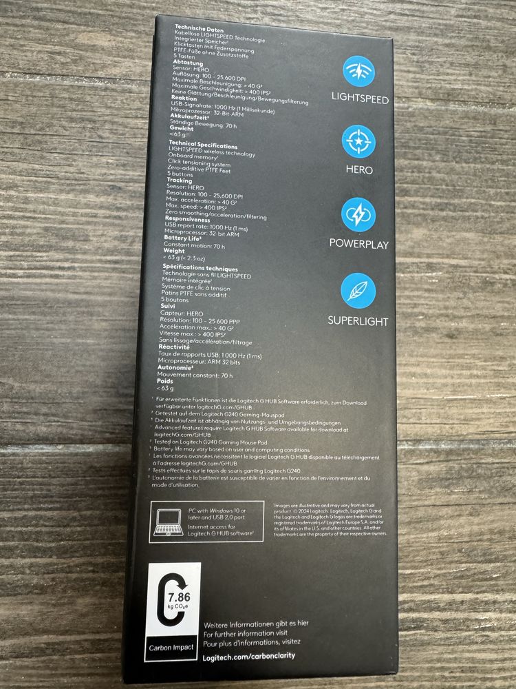 Logitech pro x surelight оригінал нова
