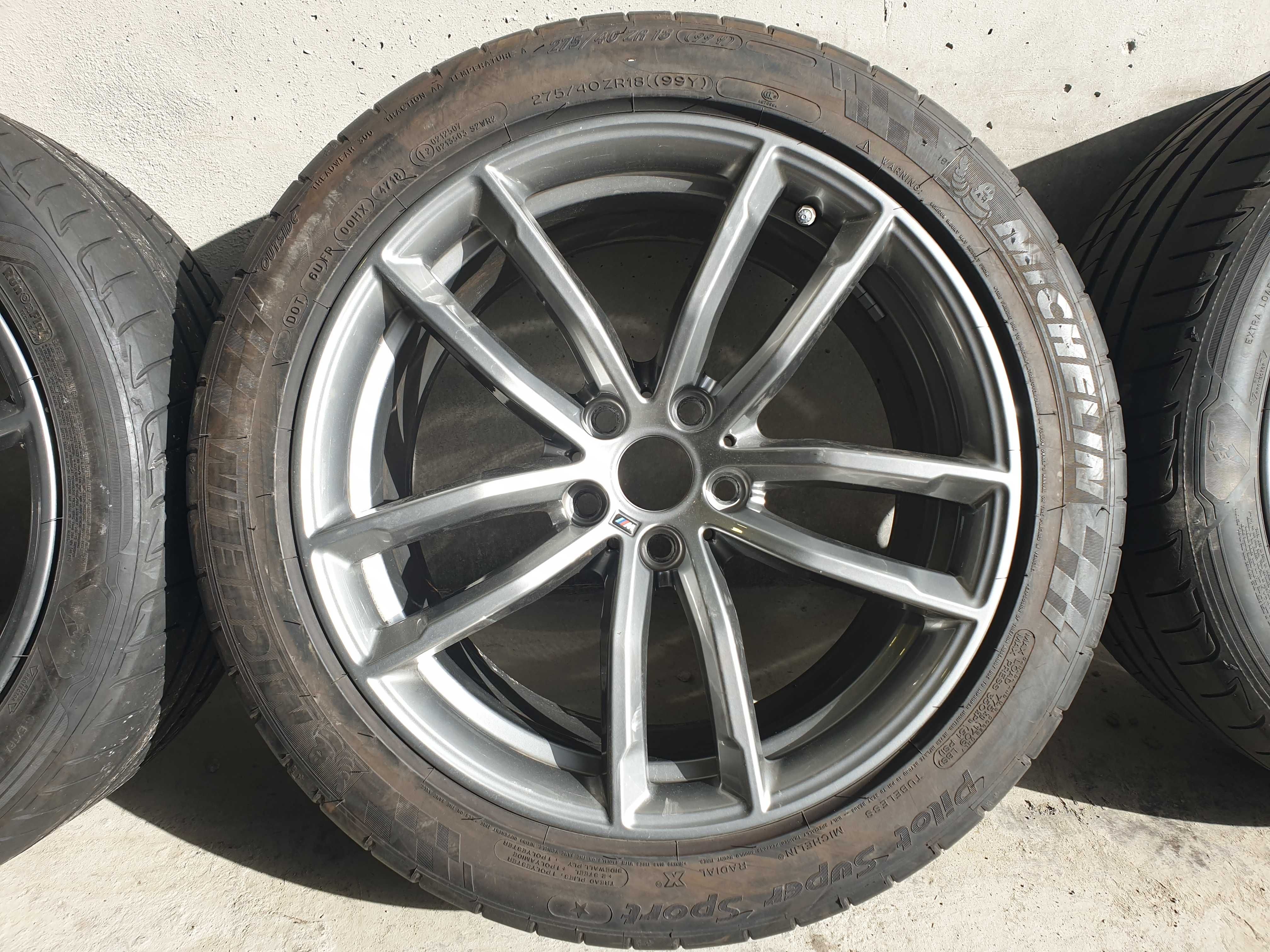 Oryginalne felgi 18" BMW G30 G31 seria 5 TPMS