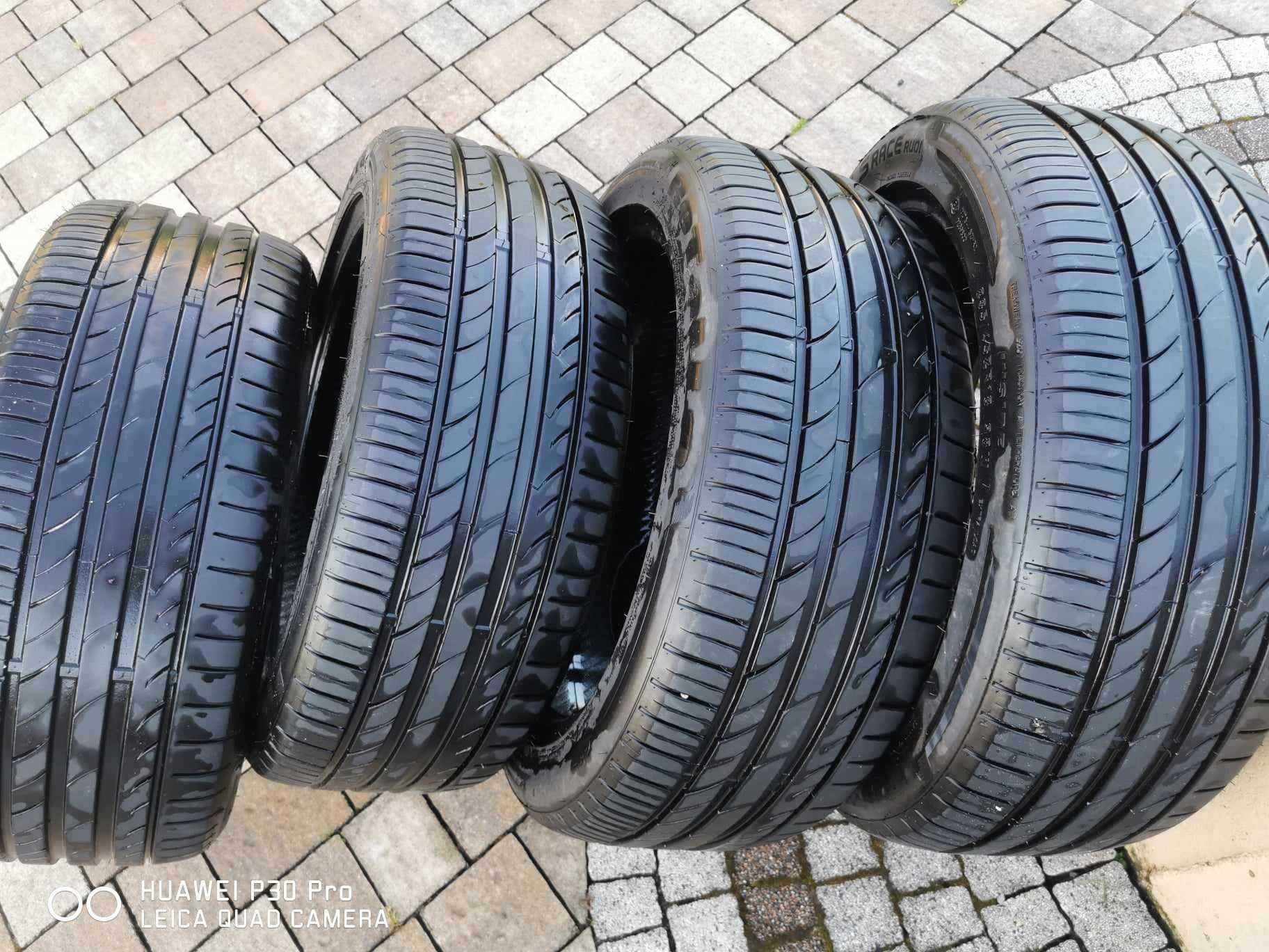 Sprzedam 4 opony letnie rozmiar 235/45 R18