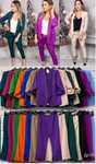 garnitur damski plus size
