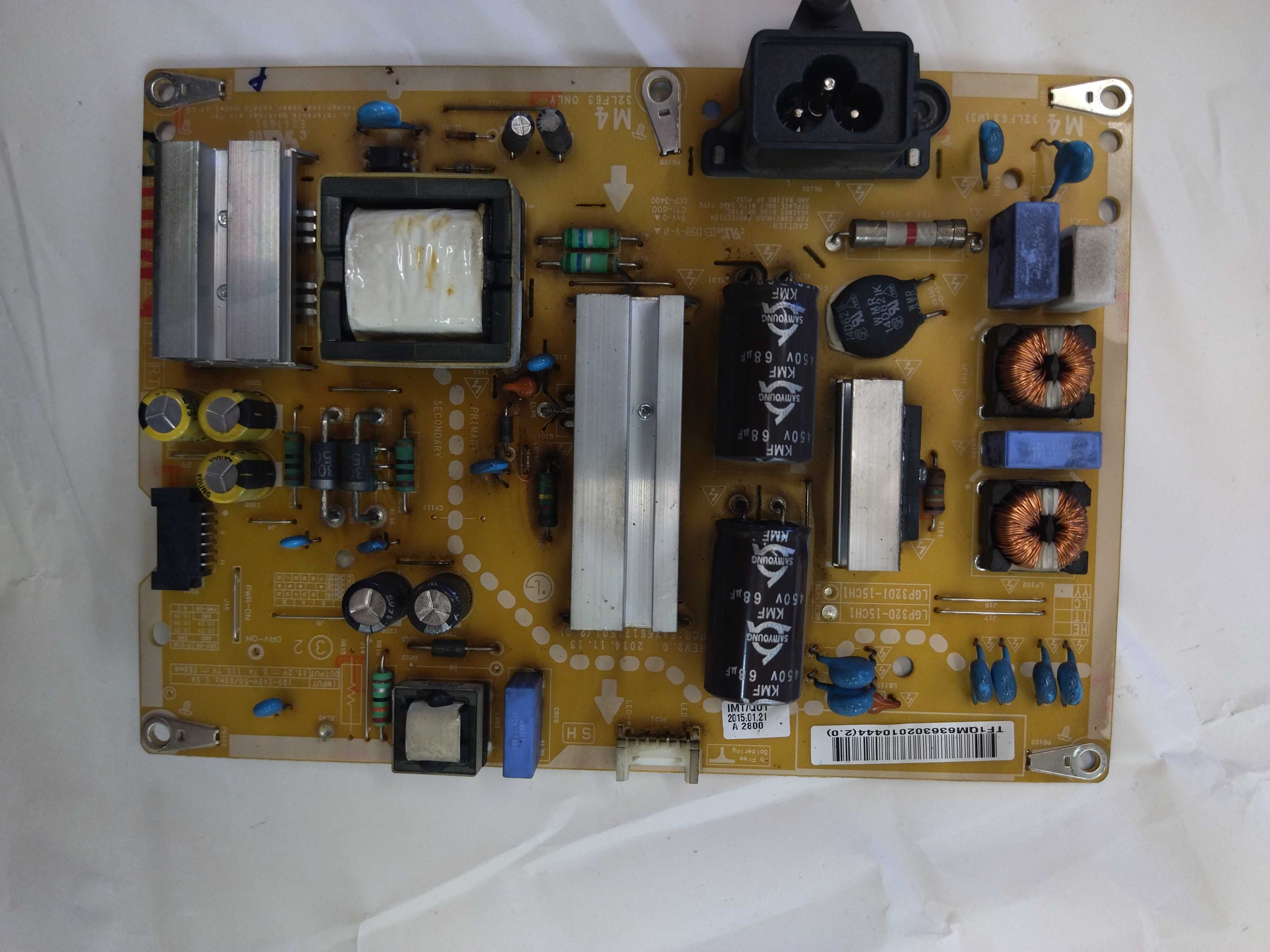 Телевізор LG  розборка.32LF561V.Блок живлення
