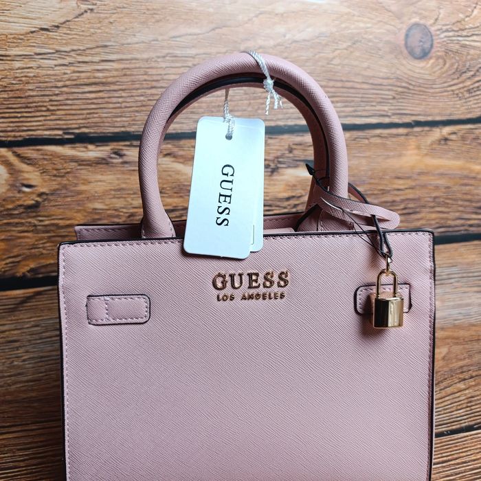 Nowa Torebka Guess Salado Small Satchel z Metką 23x18 cm