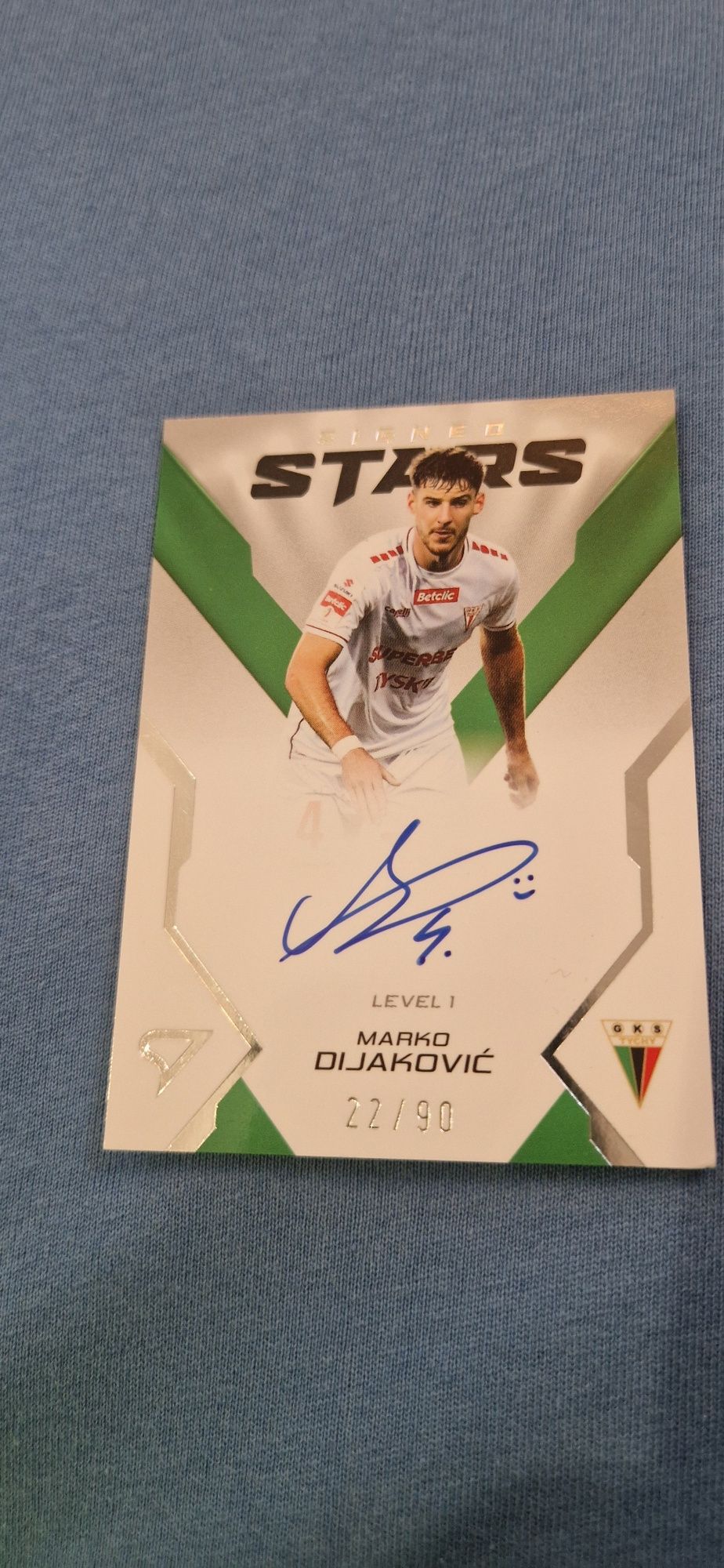 3 autografy Level 1. 1 liga polska