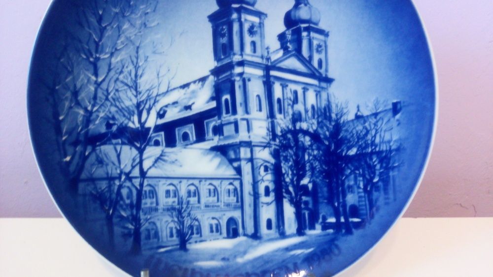 Porcelanowy talerz Winterling Klosterkirche "Basilika Waldsassen/opf."