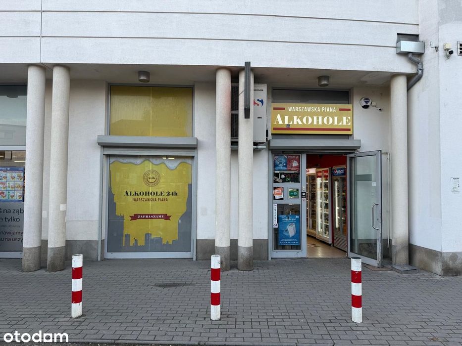 lokal użytkowy Berensona 12a - aktualnie sklep z alkoholem
