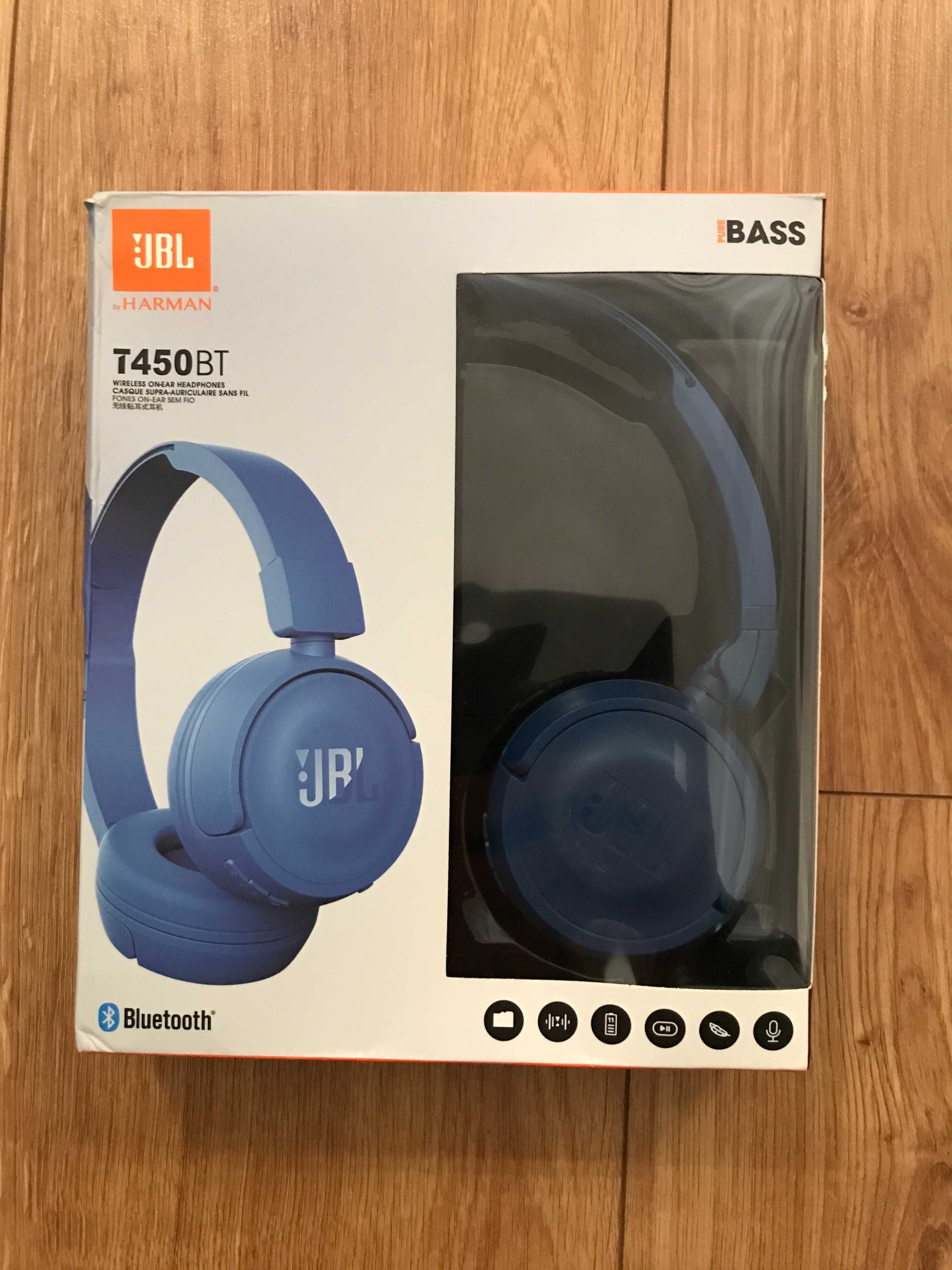 Słuchawki bezprzewodowe JBL T450BT