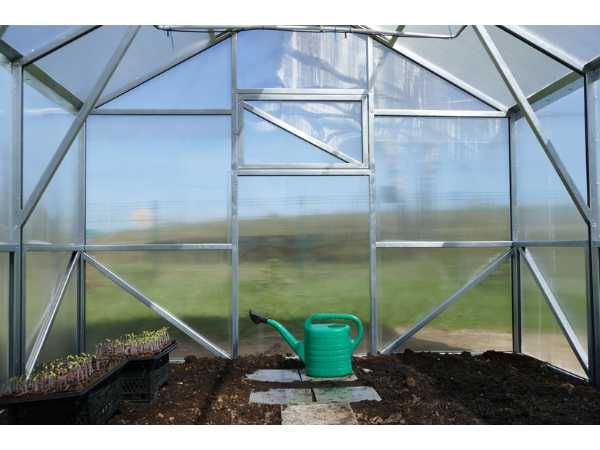 Szklarnia Domek 3x4 3x6 3x8 3x10 m Poliwęglan Profile Stalowe Ocynk