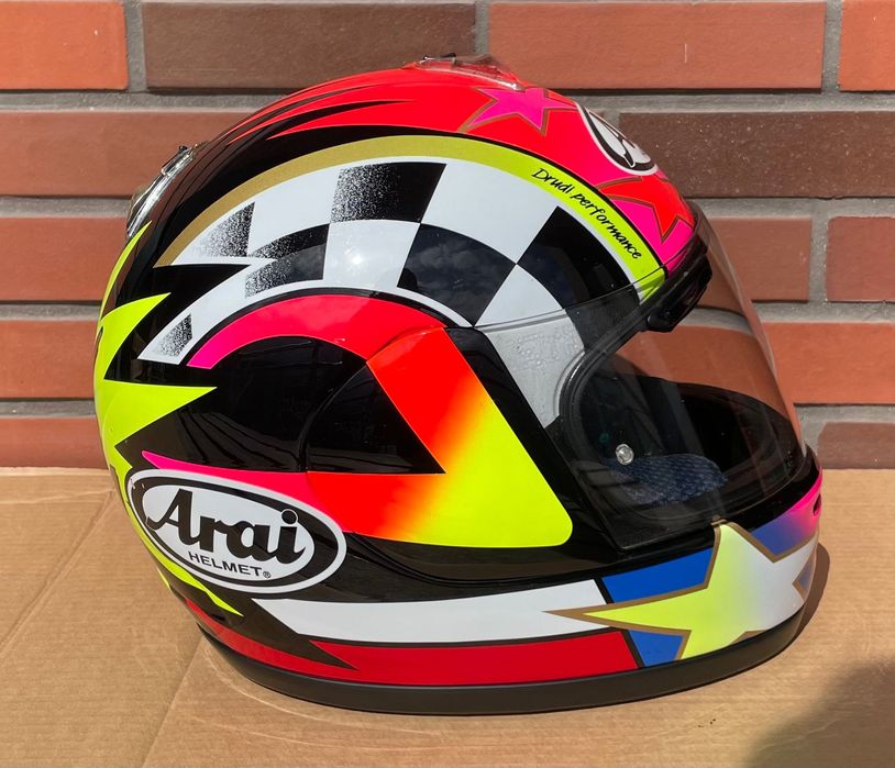 Capacete ARAI 
Kevin  Schwantz
