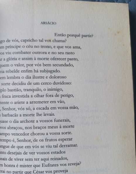 Berenice - Jean Racine (Tradução Vasco Graça Moura, Edição Bilingue)